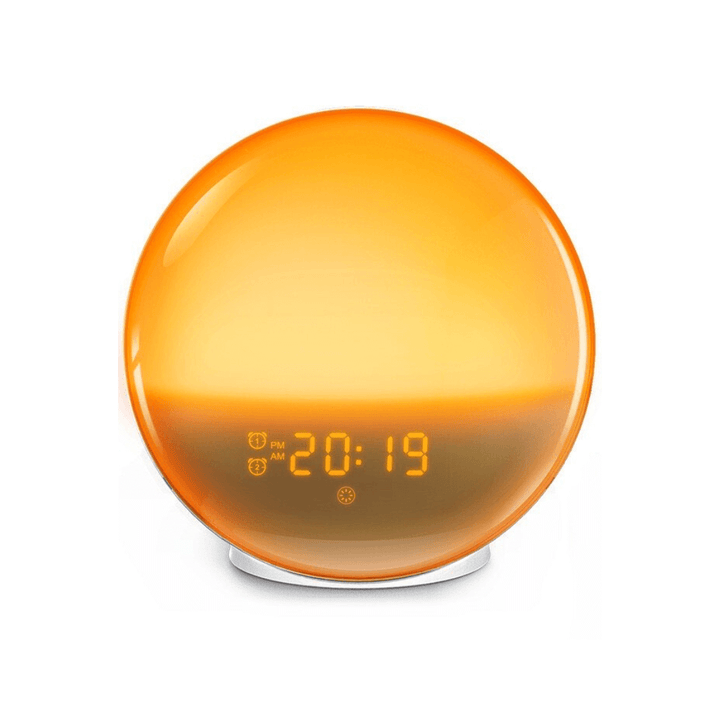 Réveil lumineux avec radio et sons de la nature - GlowRise