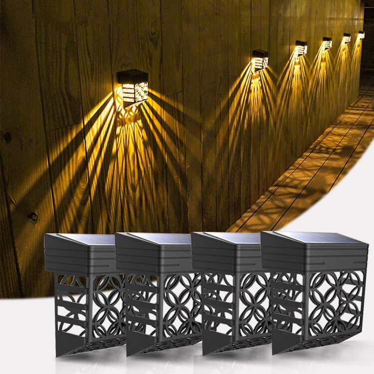 Dekorative LED-Wandleuchte für Garten & Terrasse