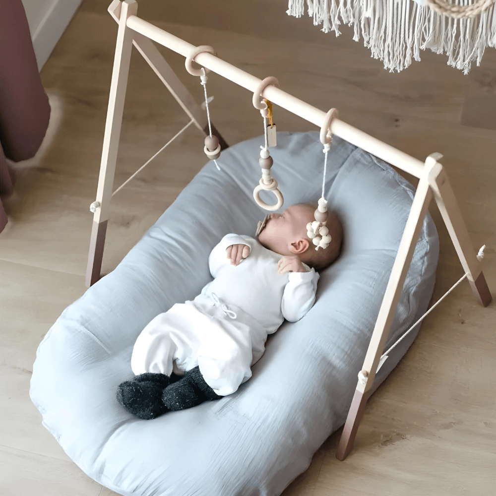 Coussin nid pour bébé - appui-tête pour un sommeil sain de bébé