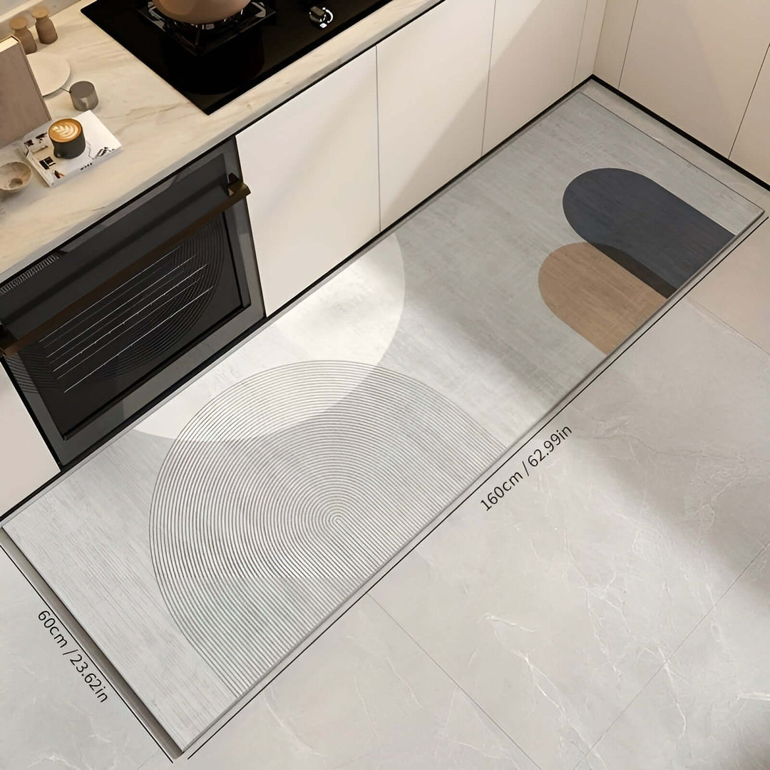 Tapis de cuisine ergonomique et confortable - antidérapant et doux
