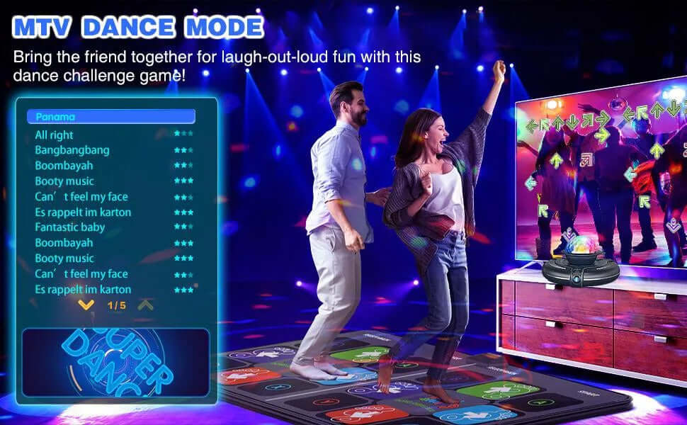 Interaktive Tanzmatte für Kinder - Tanzspaß