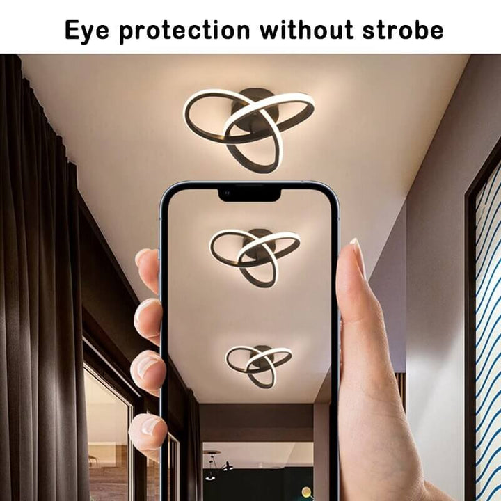 Moderne LED-Deckenleuchte