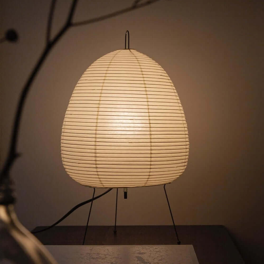 Lampe de table japonaise Yumi - lumière d'ambiance