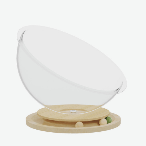 Grotte pour chat avec jouets - grotte de jeu pour câlins