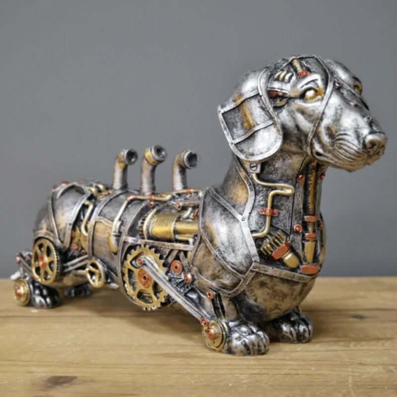 Sculptures animales mécaniques de style steampunk