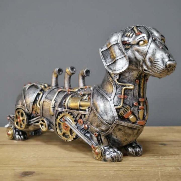 Sculptures animales mécaniques de style steampunk