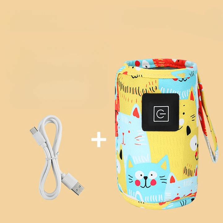 Tragbarer Flaschenwärmer USB - Milchwärmer für unterwegs