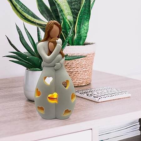 Lampe décorative Love Light, 22 cm, beige