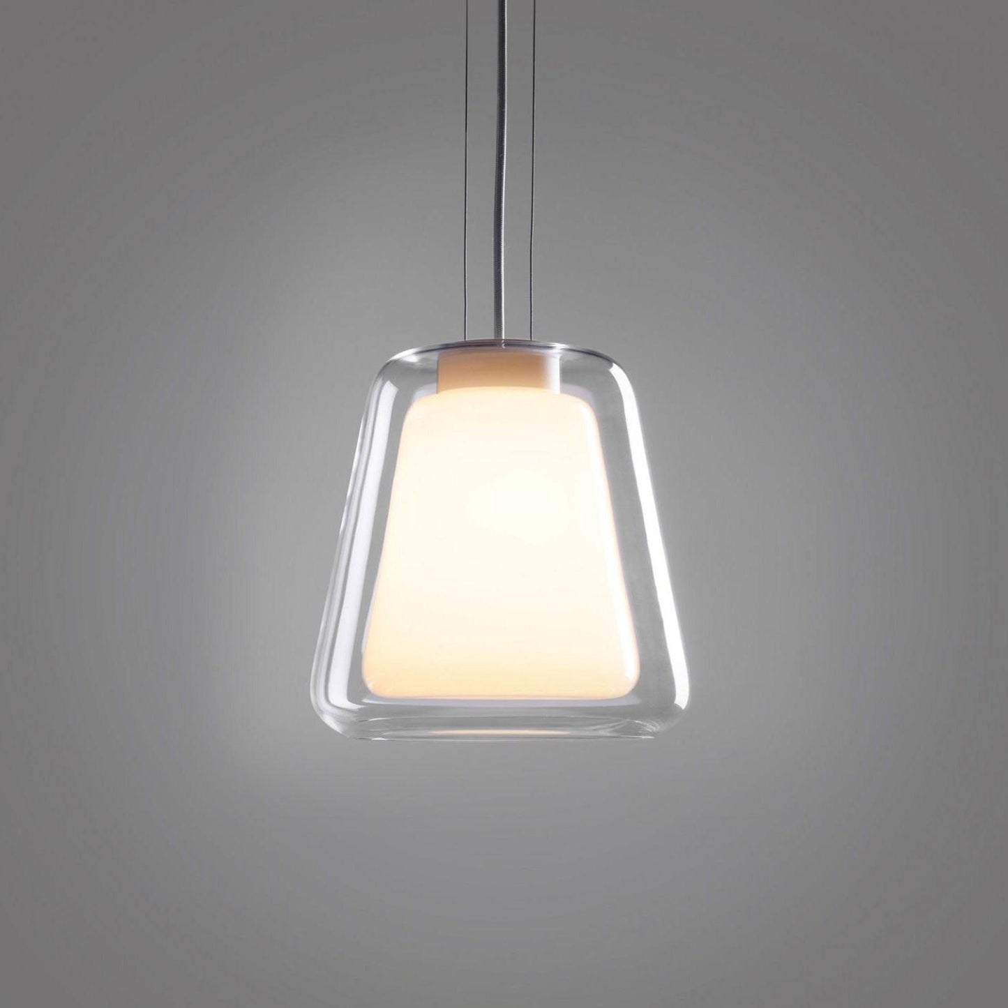 Moderne Glas-Pendelleuchte