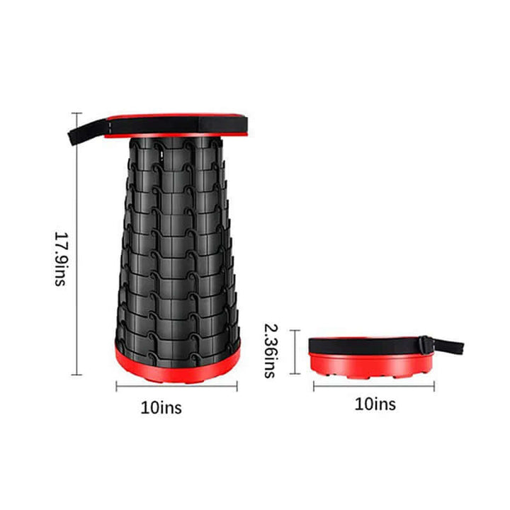 Tragbarer Klapphocker - kompakt & leicht