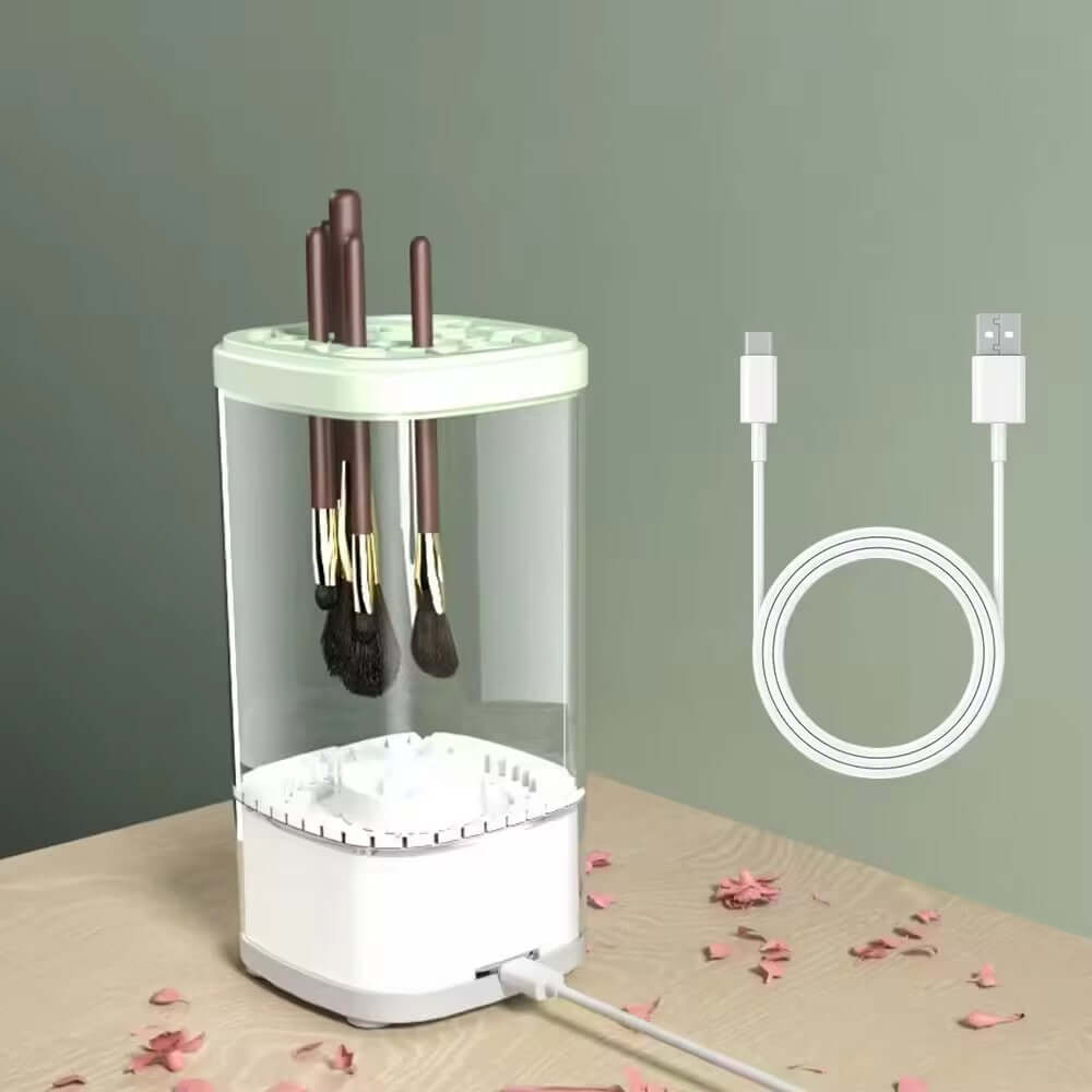 Autom. Make-up Pinselreiniger - Schnell & Hygienisch
