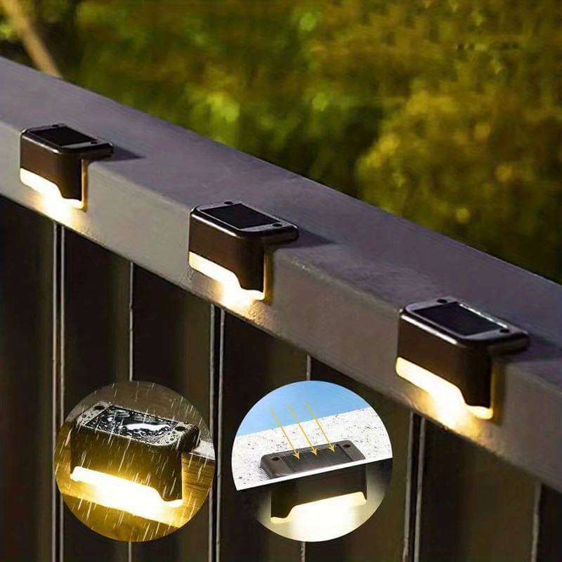 Solar LED Wandleuchten für Garten & Terrasse