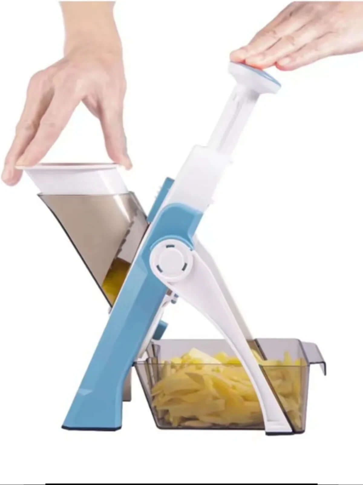 5-in-1 Gemüseschneider mit Sicherheitshalter