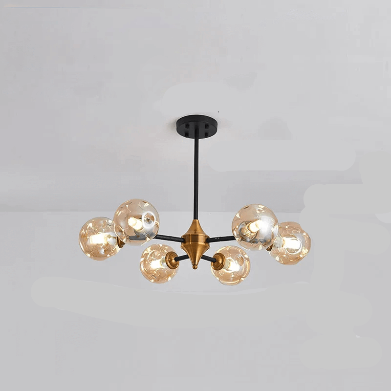 Lustre moderne en verre - LED