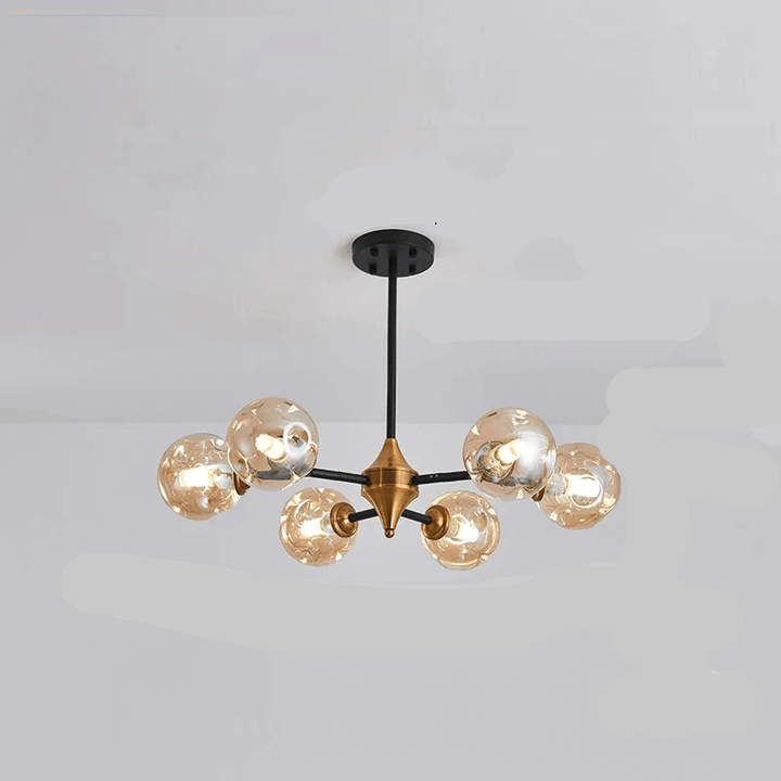 Lustre moderne en verre - LED