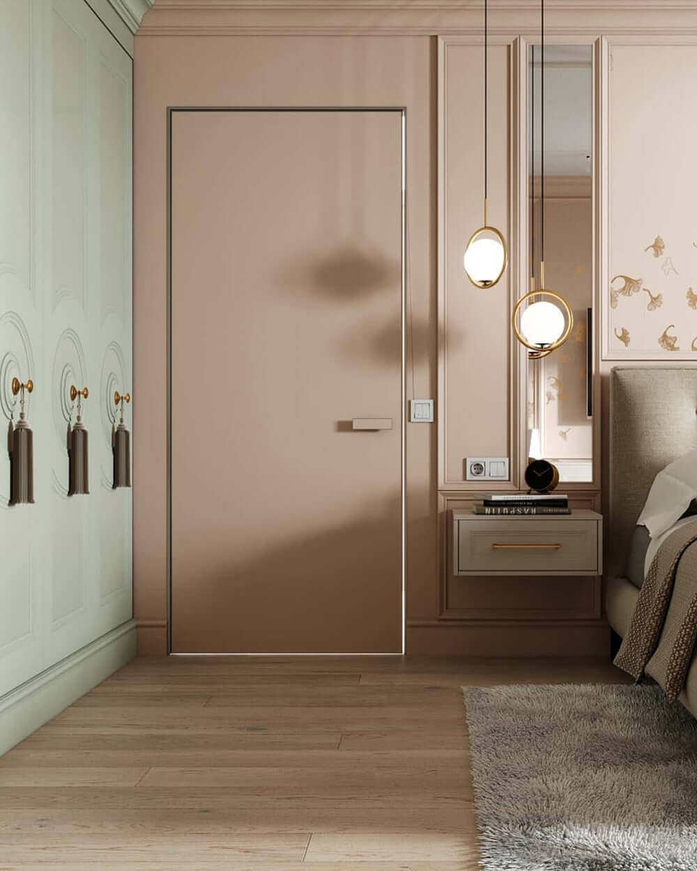 Suspension élégante et moderne