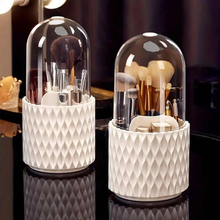 Drehbarer Kosmetik Organizer mit Deckel