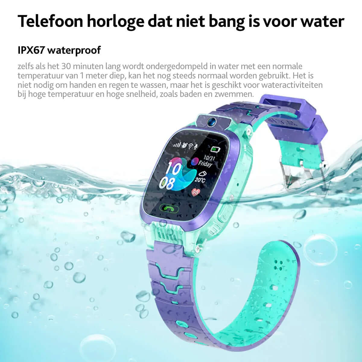 Kinder Smartwatch mit GPS-Ortung & Notruf