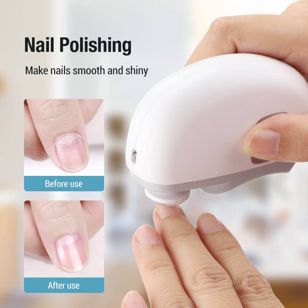 Coupe-ongles et polisseuse électrique 3 en 1