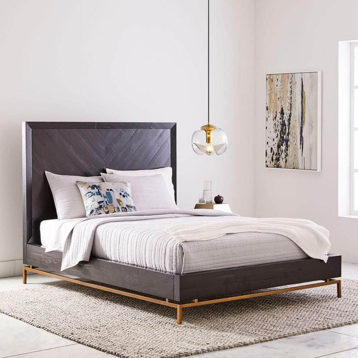 Suspension moderne en forme de vague - luminaire en verre