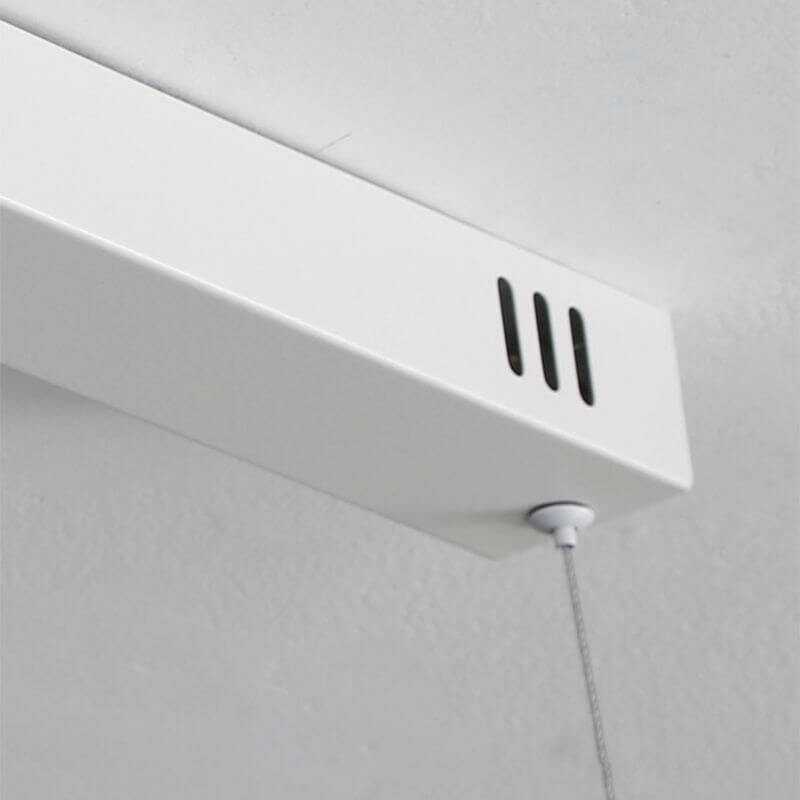 Suspension LED moderne au design ondulé