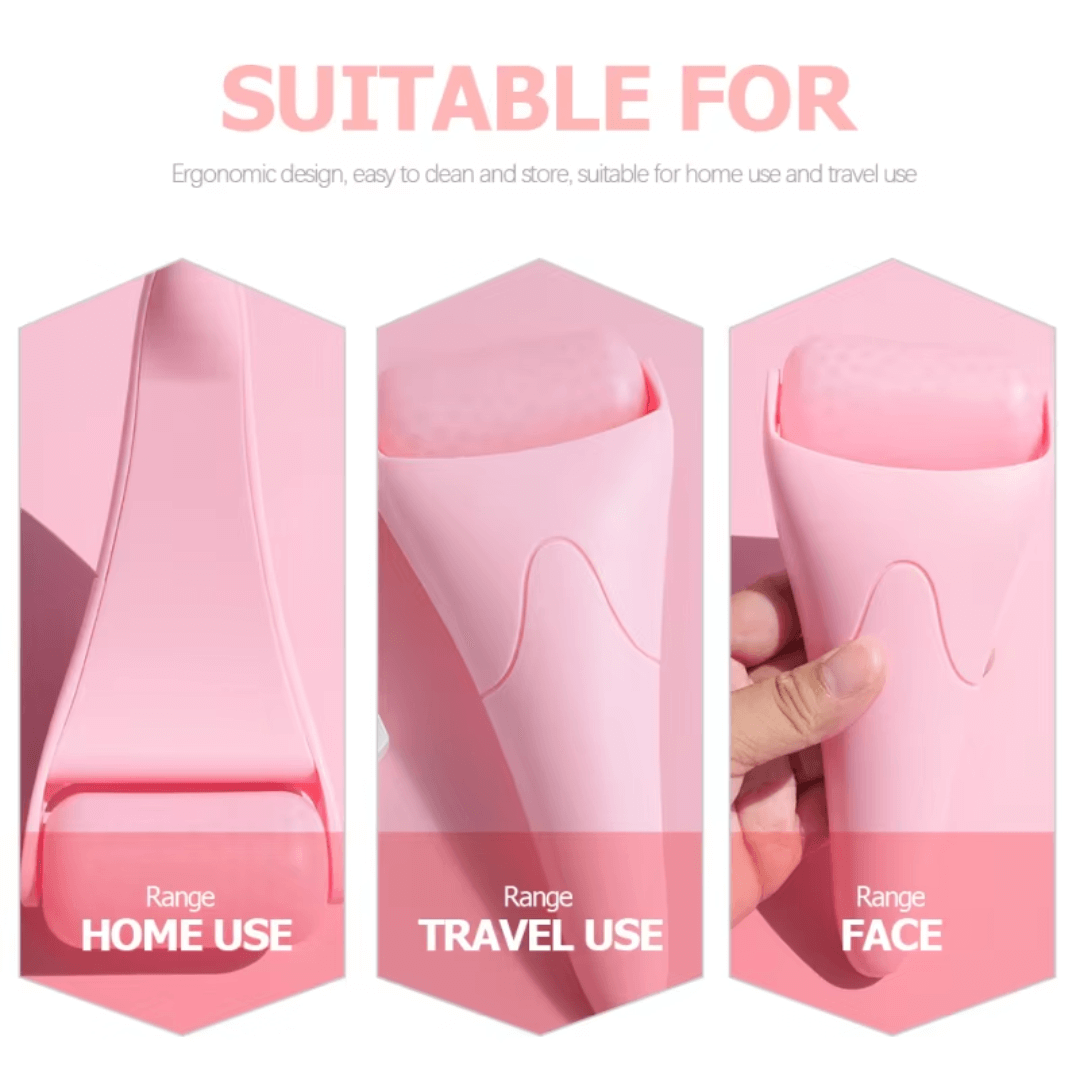 Rouleau de glace pour le visage - anti-rides et anti-poches