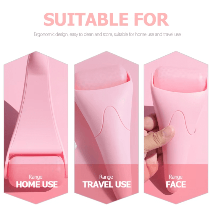 Rouleau de glace pour le visage - anti-rides et anti-poches