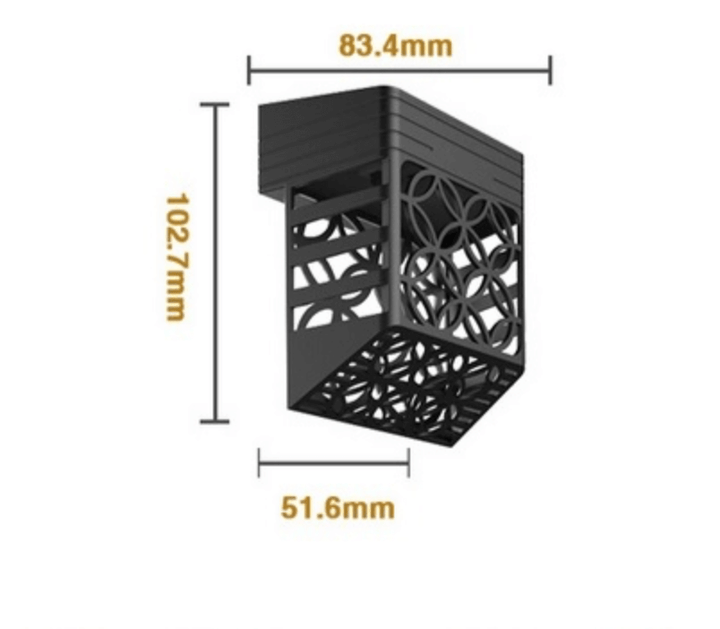 Dekorative LED-Wandleuchte für Garten & Terrasse