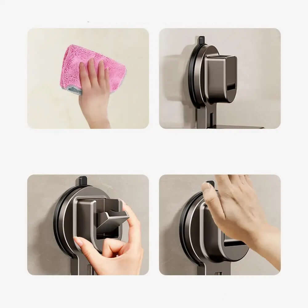 Crochet à ventouse polyvalent - commandez sans percer