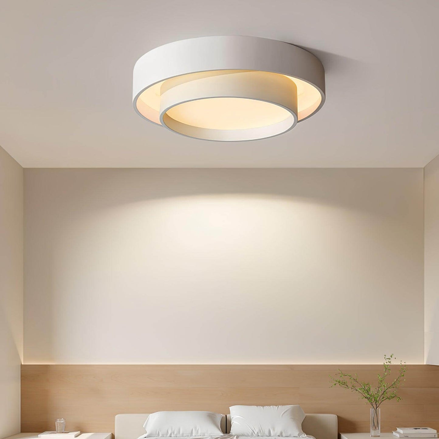 Moderne LED Deckenleuchte - rund