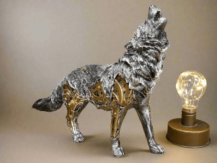 Sculptures animales mécaniques de style steampunk