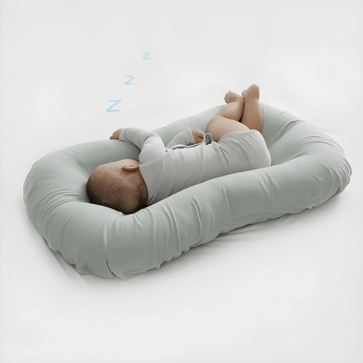 Coussin nid pour bébé - appui-tête pour un sommeil sain de bébé