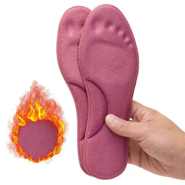 Semelles intérieures isolantes thermiquement