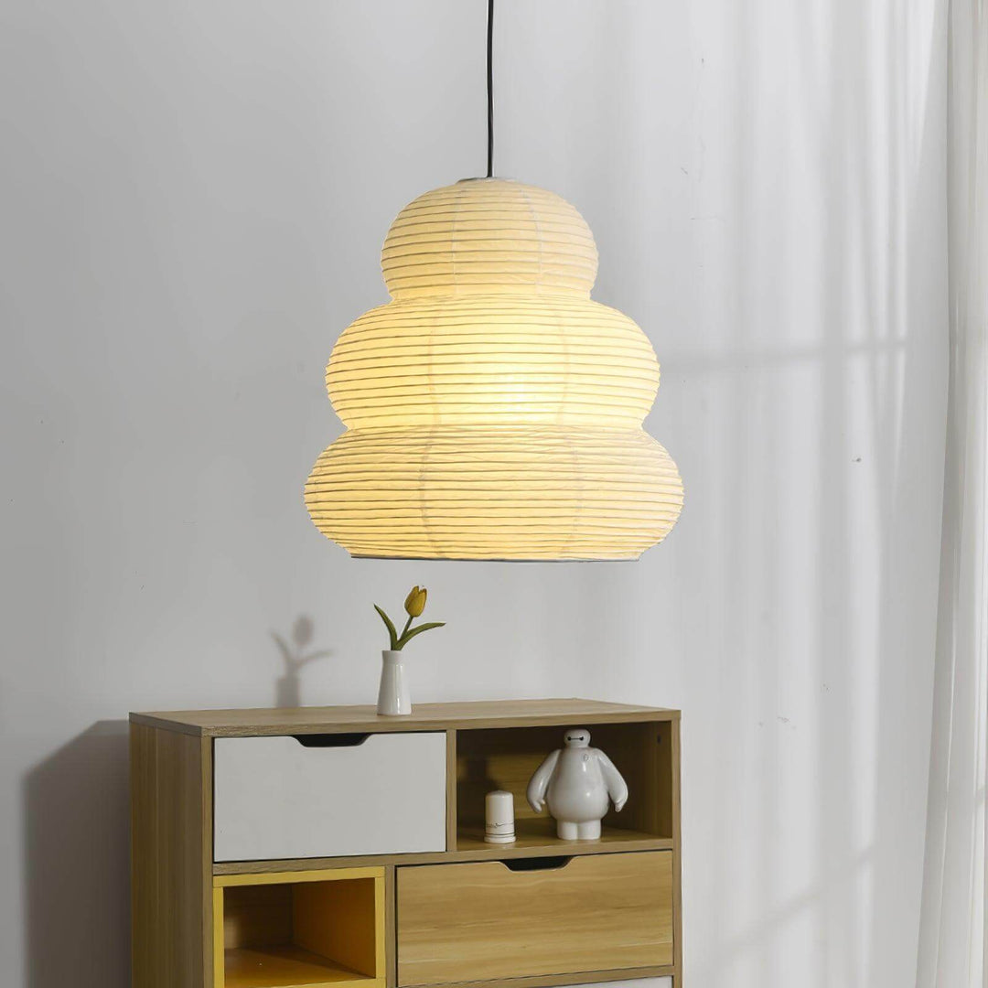 Lampe suspendue en papier de riz 40cm