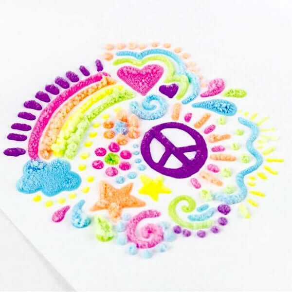 3D Puffy Effekt Zeichenset - 6x Stifte für magische Kunstwerke