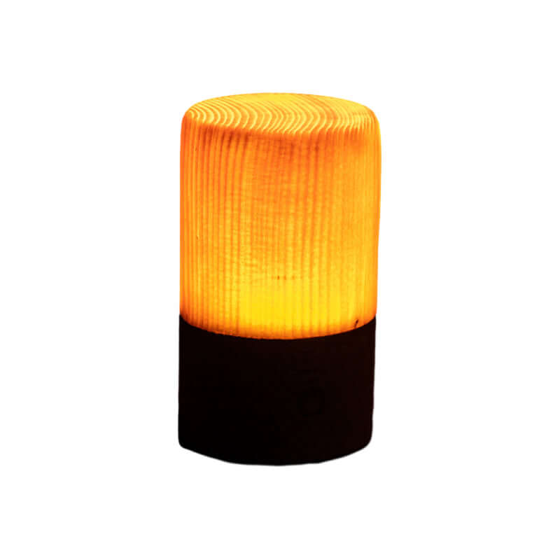 LED Tischlampe Holzoptik Akku & Touch