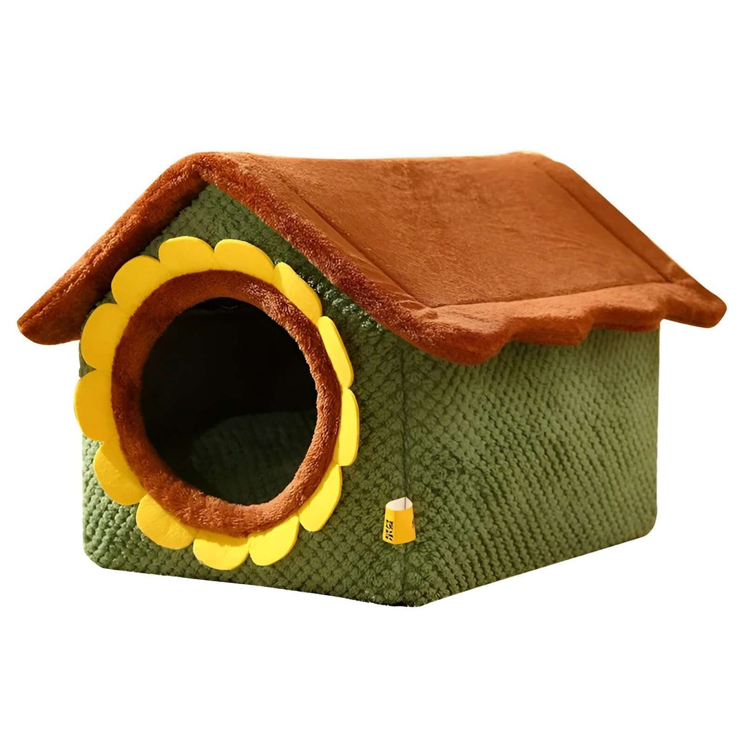 Tente confortable pour chat - grotte de couchage intérieure