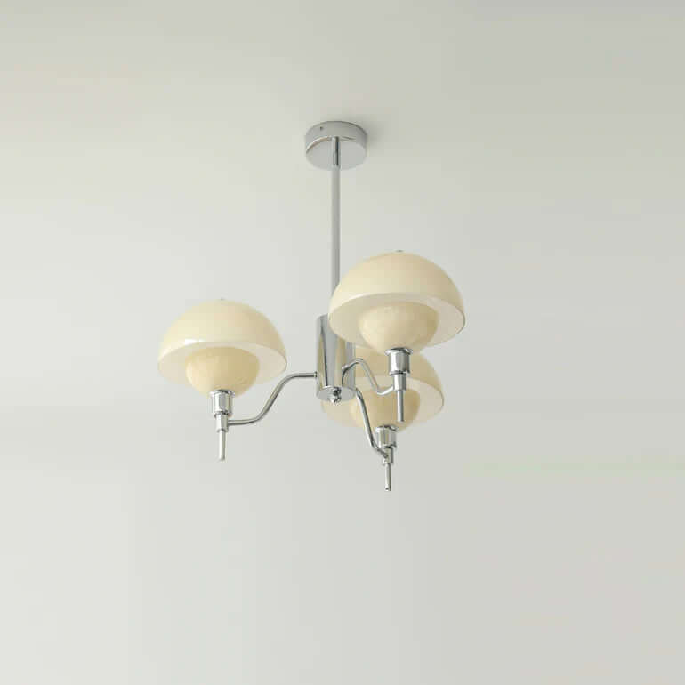 Lustre à bulles de couleur crème