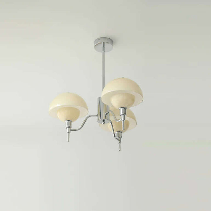 Lustre à bulles de couleur crème