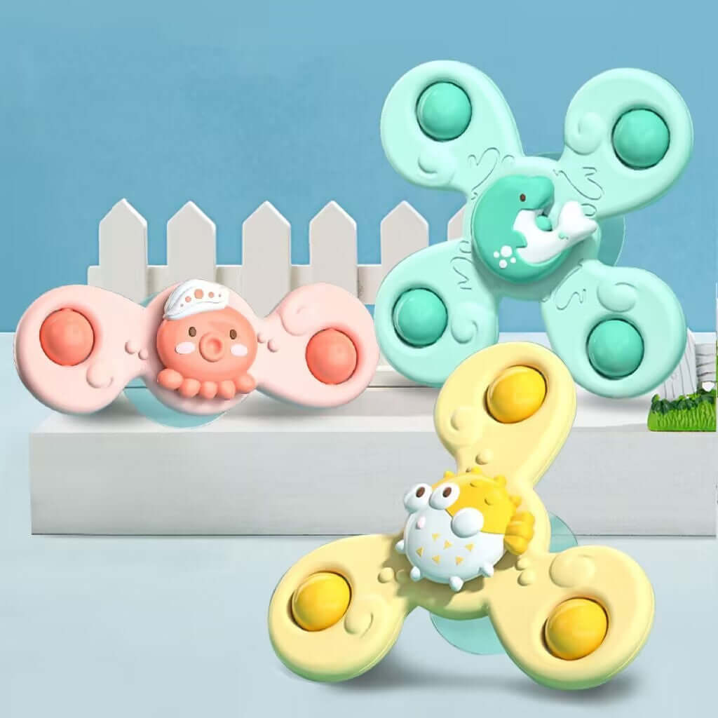 Kinder-Fingerspinne - Sensorisches Drehspielzeug