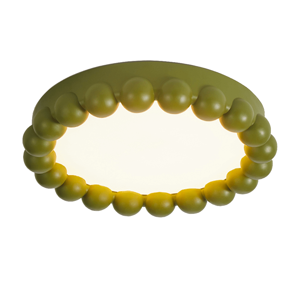 Plafonnier moderne en résine