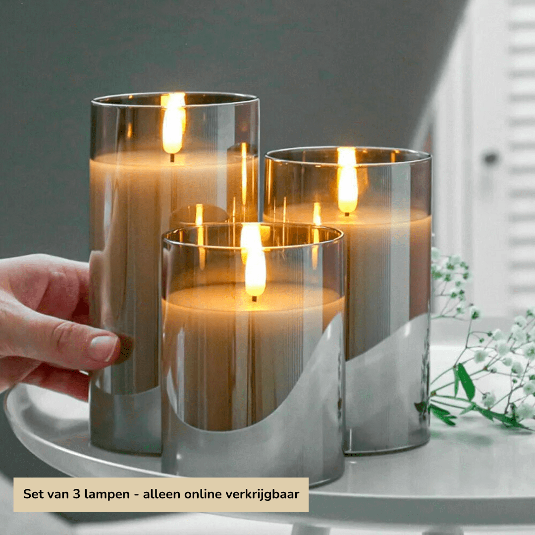 LED Kerzen Realistisch Flammeneffekt & Fernbedienung