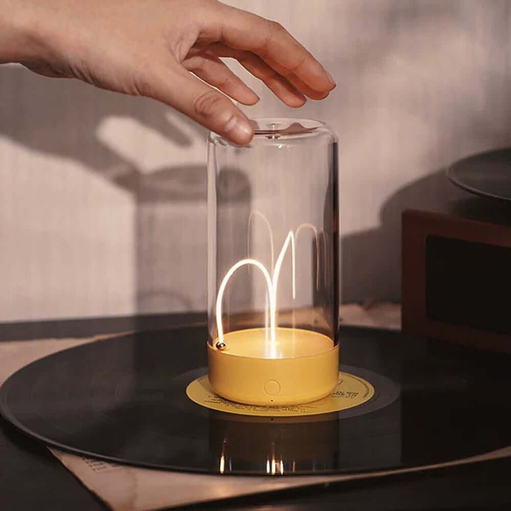 Mini lampe de table magnétique à LED avec lumière d'ambiance