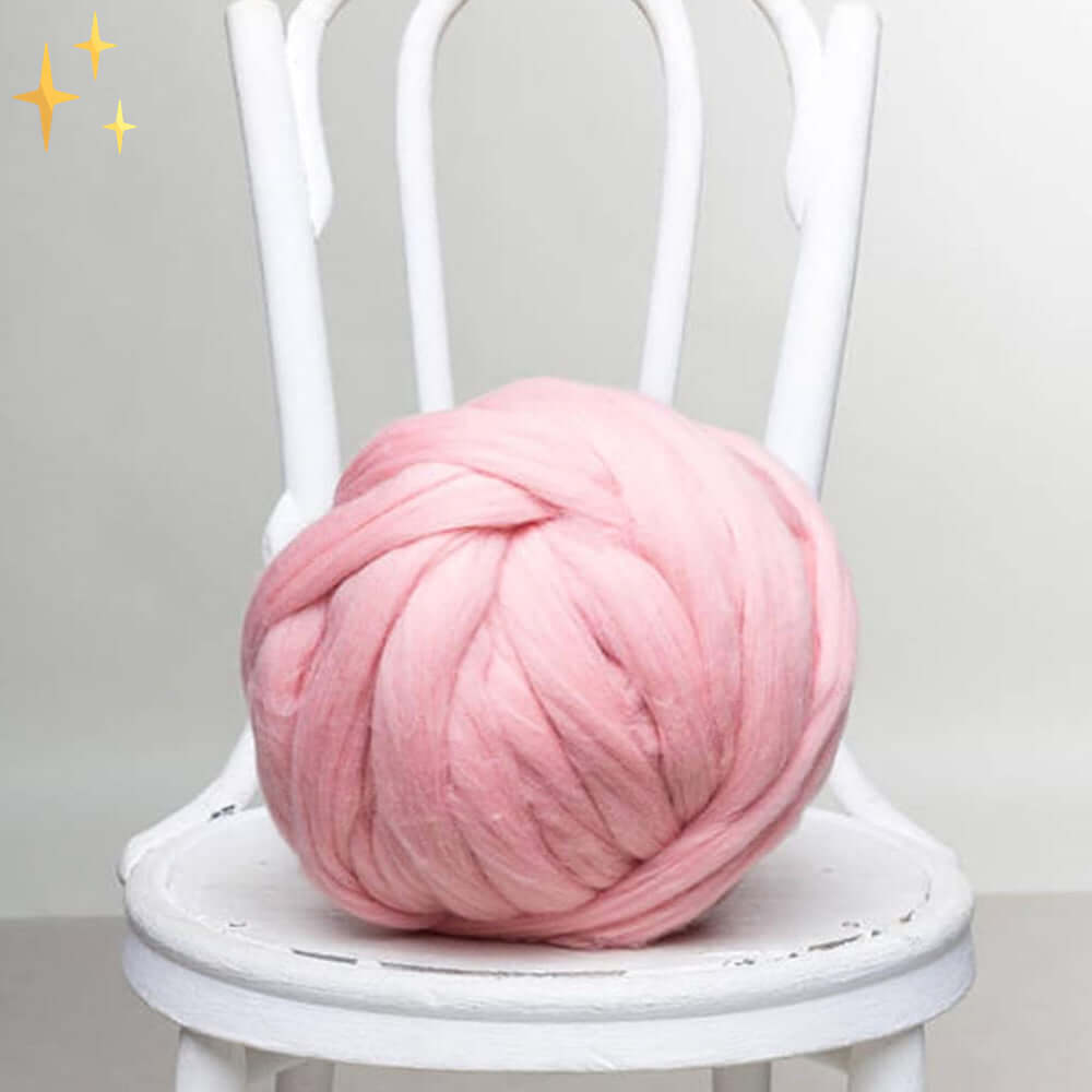 Chunky XL Garn 1000g - DIY Decke stricken
