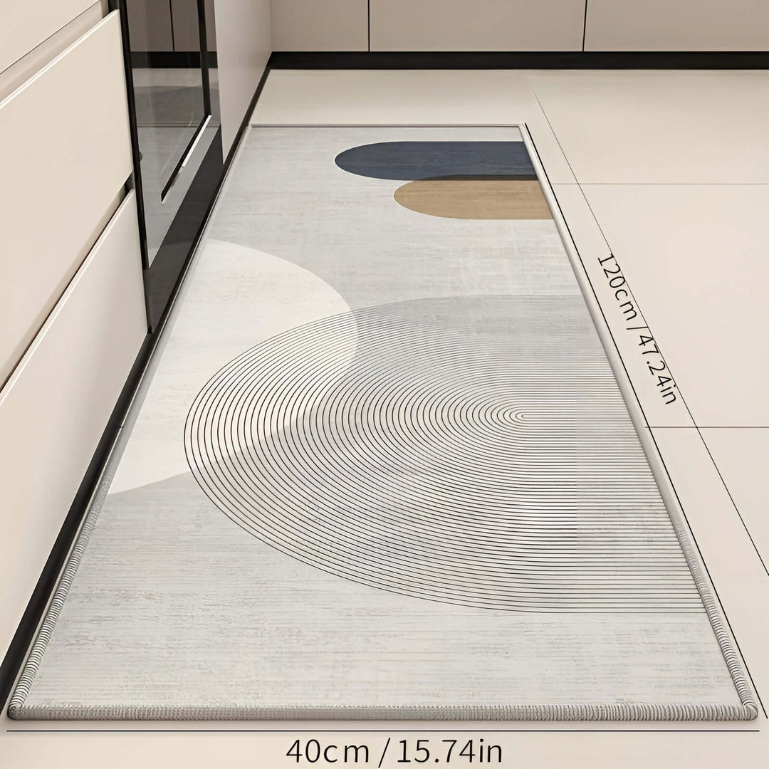 Tapis de cuisine ergonomique et confortable - antidérapant et doux