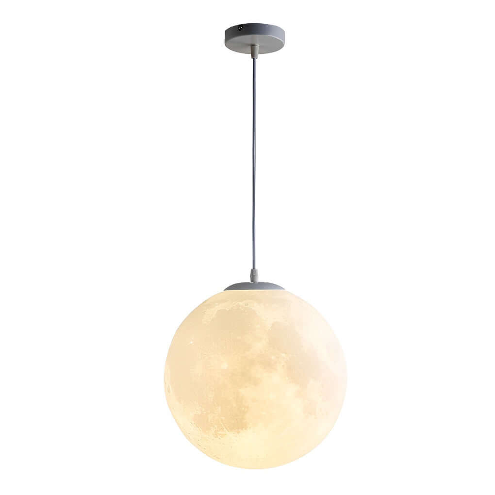 3D Mond Pendelleuchte - dimmbar
