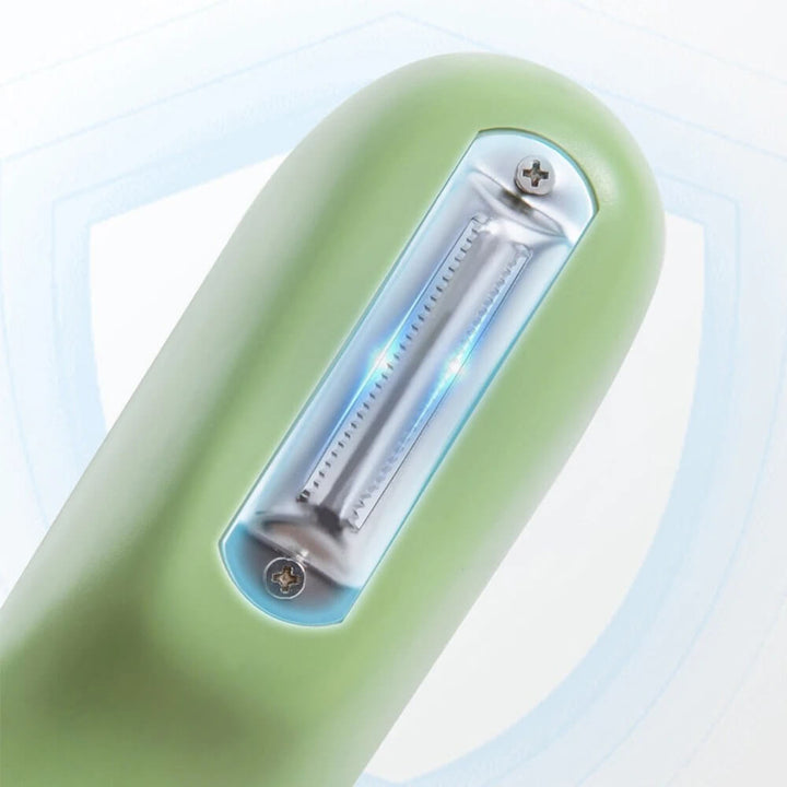 Éplucheur de légumes avec bac de récupération