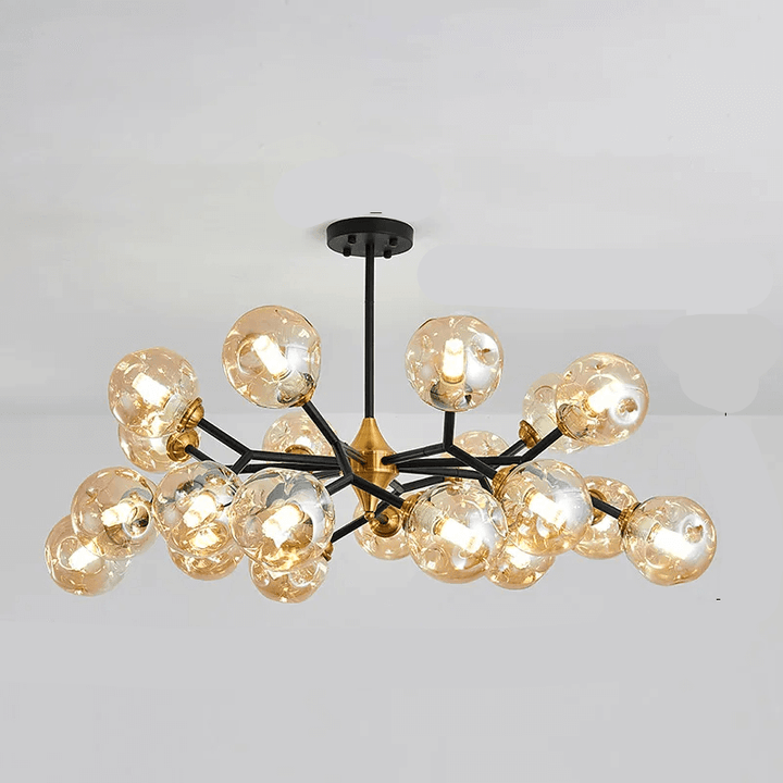 Lustre moderne en verre - LED