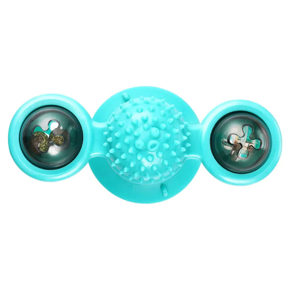 Interaktives Katzenspielzeug Windmühle mit Bällen