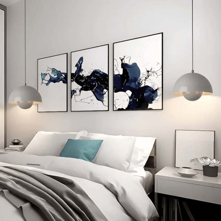 Skandinavische LED-Hängeleuchte - Blumentopf Design